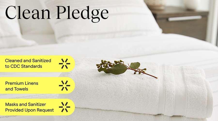 Aparthotel Sentral Michigan Avenue Chicago Servicios foto The Clean Pledge