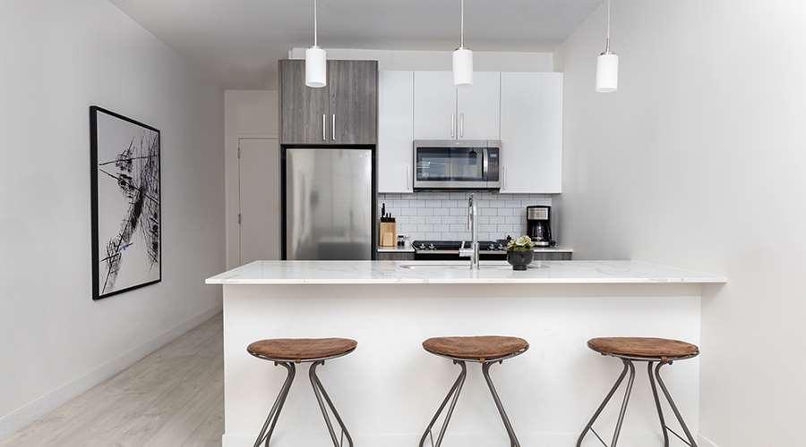 Aparthotel Sentral Michigan Avenue Chicago Exterior foto Kitchen