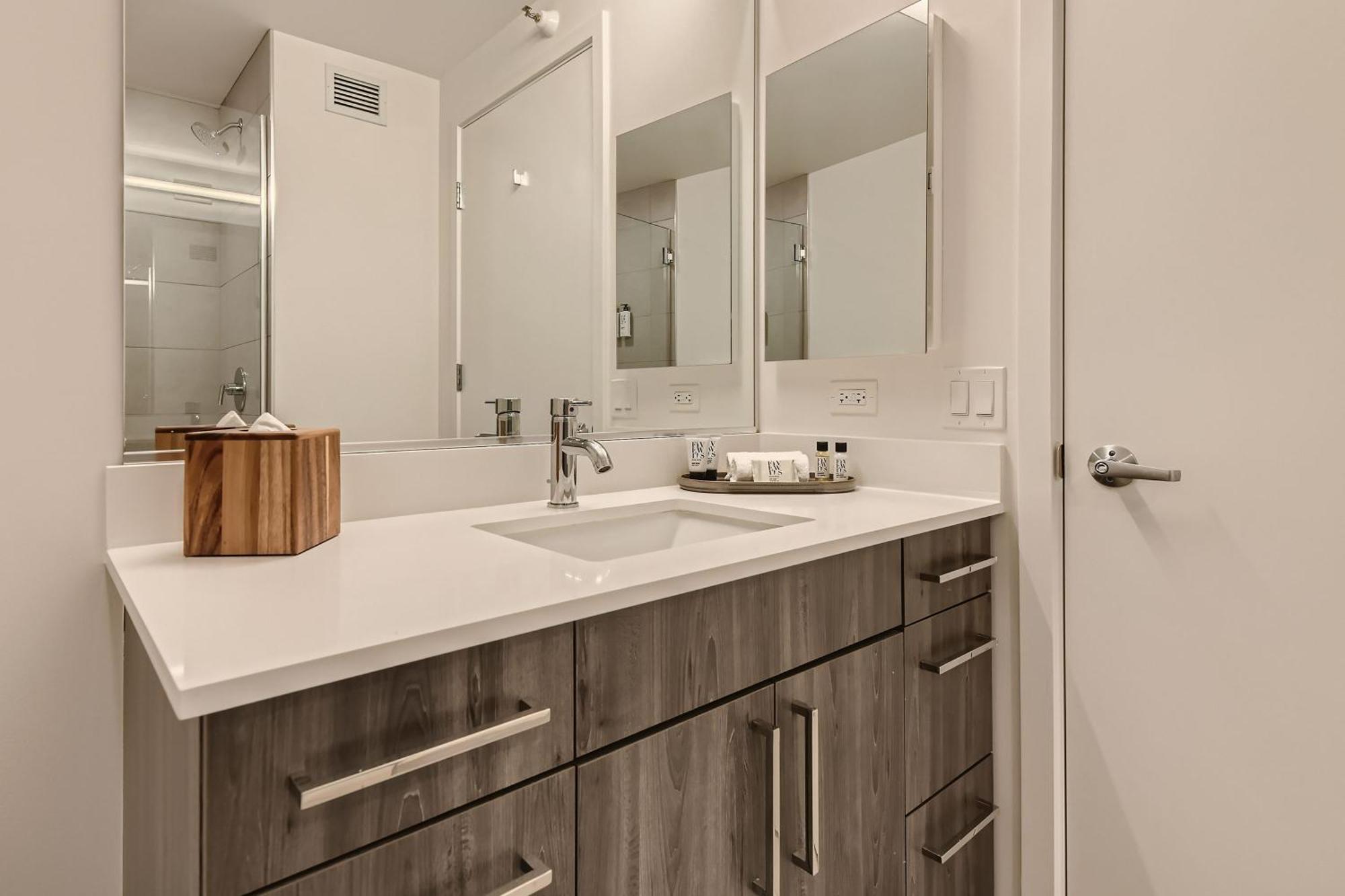 Aparthotel Sentral Michigan Avenue Chicago Habitación foto Bathroom
